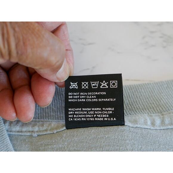 Vtg 90s Fruit of the Loom Glitter Western Graphic Tee XL Single Stitch Cowboy - Picture 10 of 16